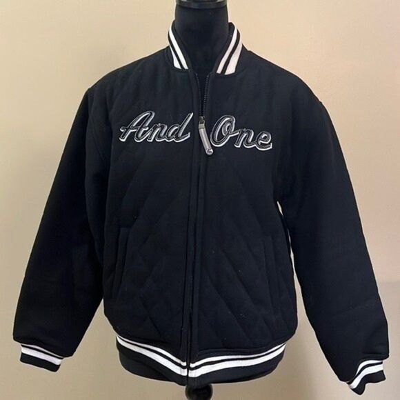 And 1 Retro Diamond Quilted Bomber Jacket. No tag will include measurement. - Picture 4 of 9